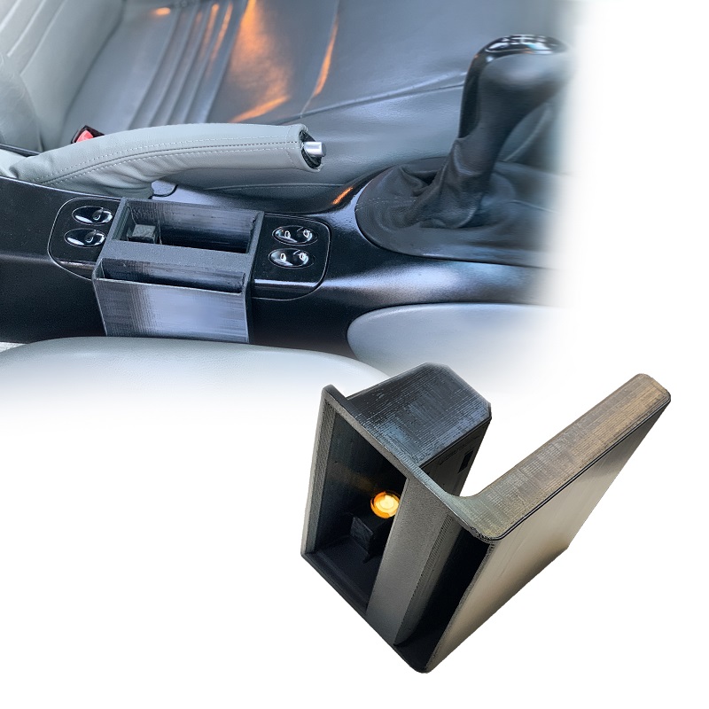 Porsche 986 996 Boxster 911 Carrera Ashtray Delete Cubby Phone Holder Storage
