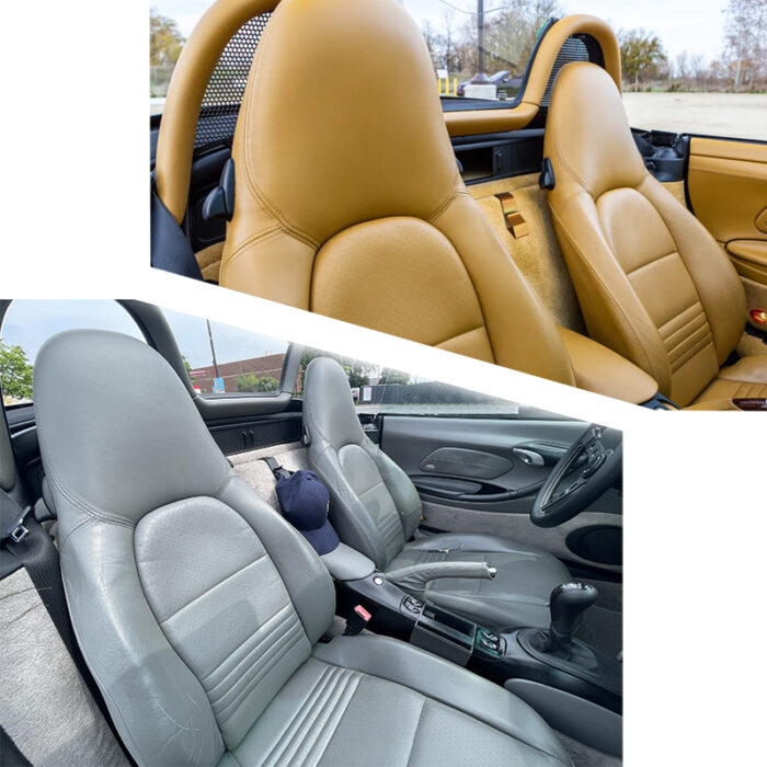 Porsche 986 987 Boxster Center Console Armrest Hat Hook Interior Accessory Black Graphite Grey Savannah Beige