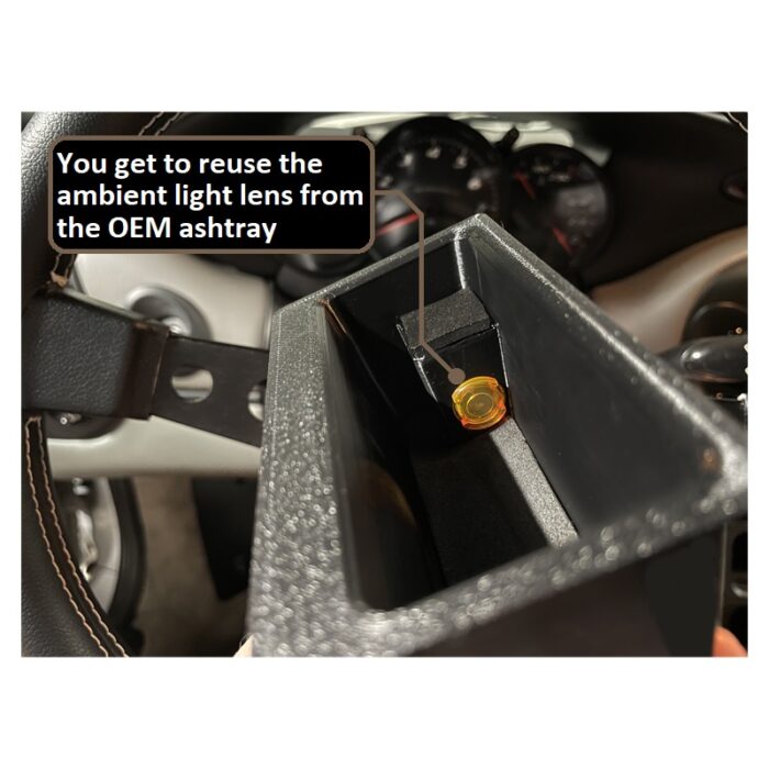 Porsche 986 996 Boxster 911 Carrera Ashtray Delete Cubby Storage Insert Black Graphite Grey Savannah Beige