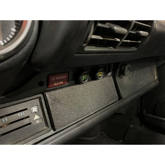 1974-1989 Porsche 911 G-body Radio Delete Faceplate Panel Trim 91155246300