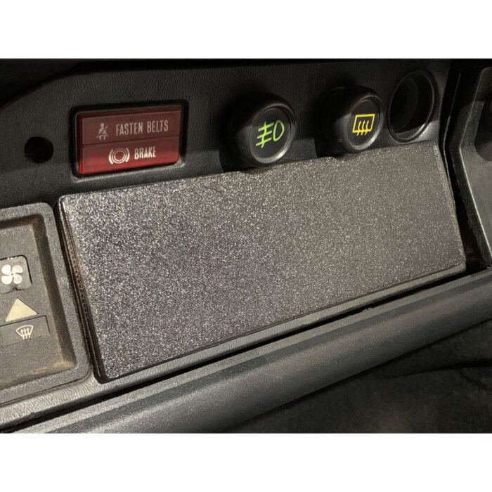 1974-1989 Porsche 911 G-body Radio Delete Faceplate Panel Trim 91155246300