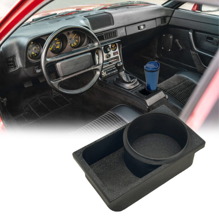 Porsche 924 944 Square Dash Cup Holder Ashtray Delete Storage Cubby
