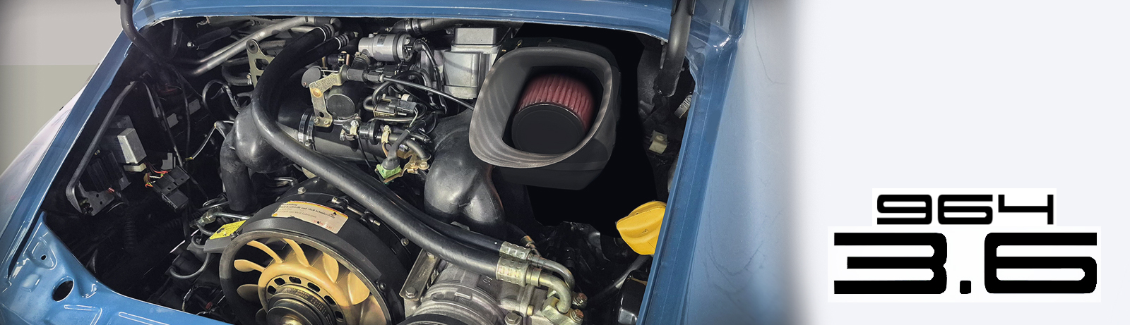Aircooled Porsche 3.2 3.6 IceBox Cold Air Intake System