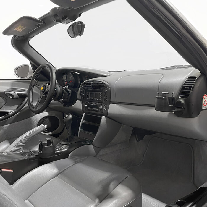 Porsche 986 996 Boxster 911 Carrera Driver and Passenger Side Cup Holder Set Ashtray Delete Cubby Insert