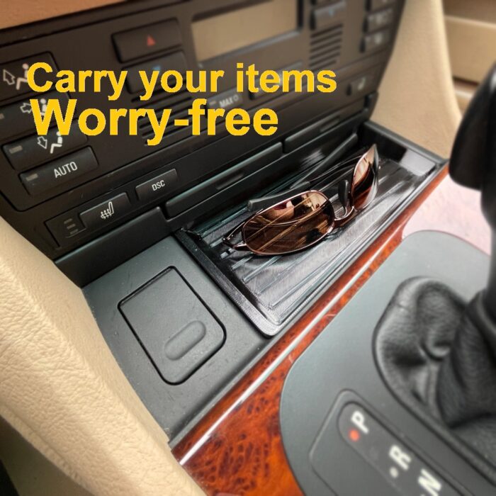 BMW E39 5-Series 96-04 Center Console Anti Scratch Rubber Mat