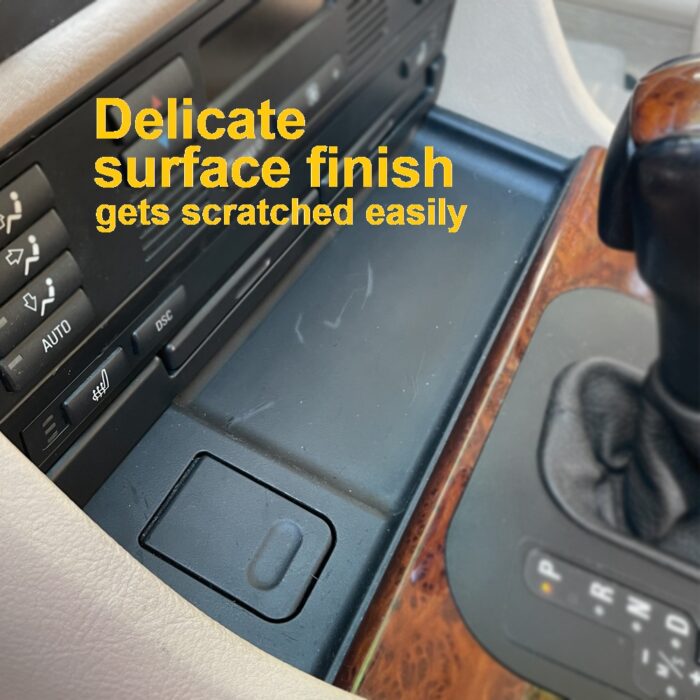 BMW E39 5-Series 96-04 Center Console Anti Scratch Rubber Mat
